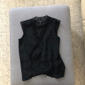 Banana Republic Silk Wrap around Top size S